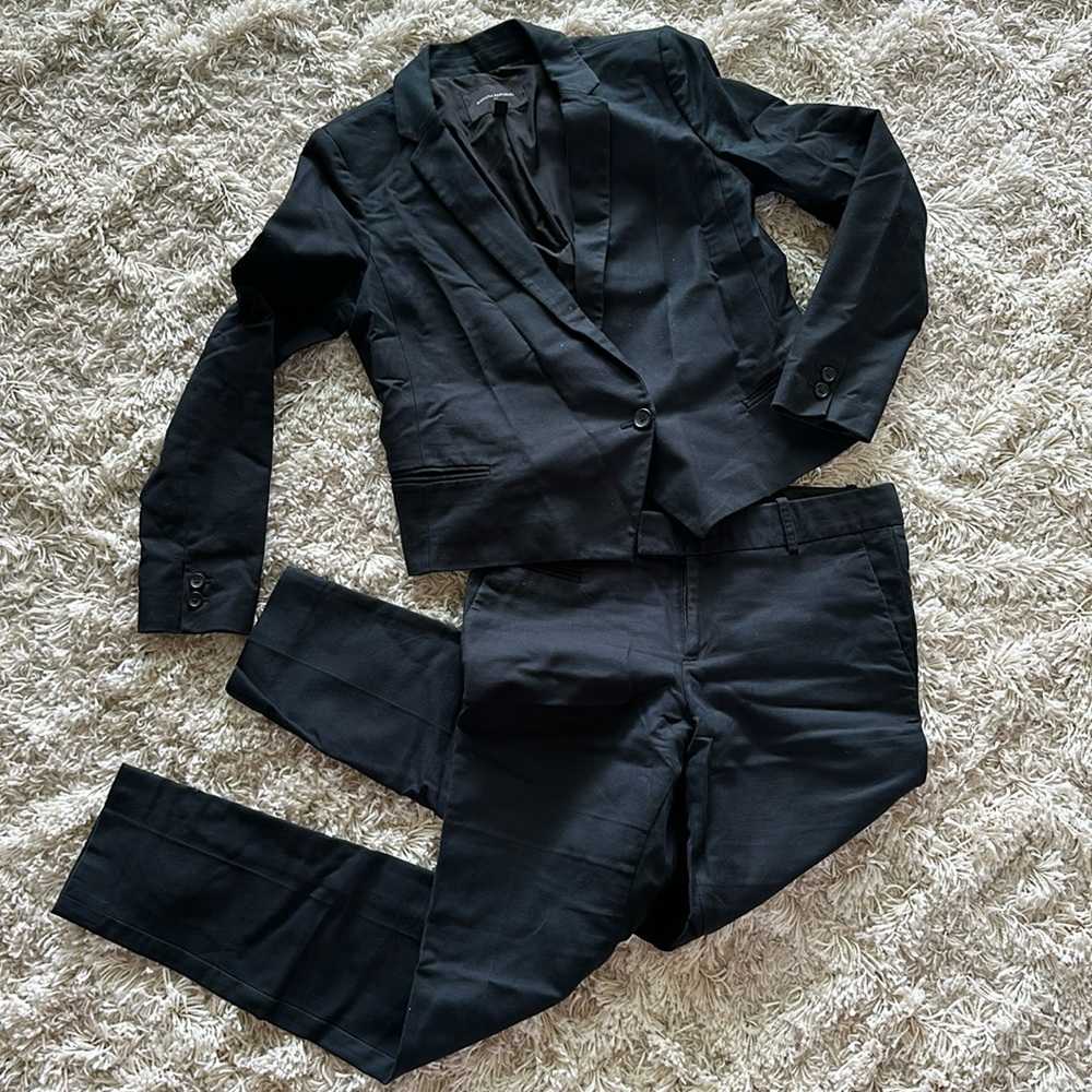 Banana Republic Black Martin Fit Suit